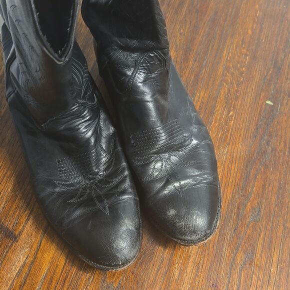 Mens vintage evenin star dancing cowboy boots size 12 - Picture 9 of 10